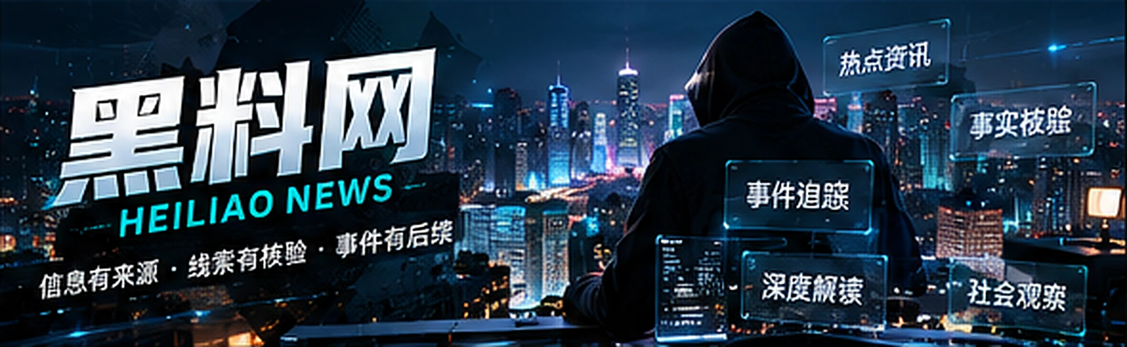 抽象生活资讯流主题视觉